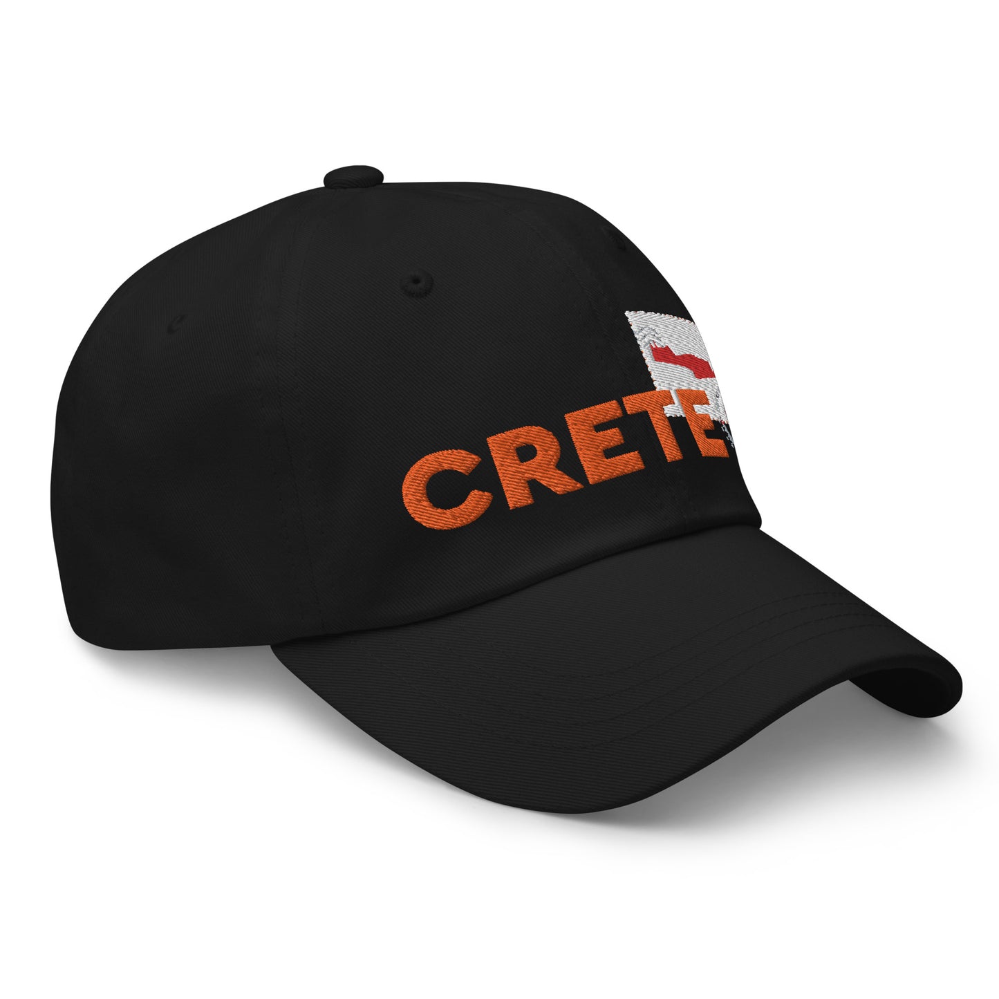 Crete Greece Adult Unisex Adjustable Baseball Cap Hat Black