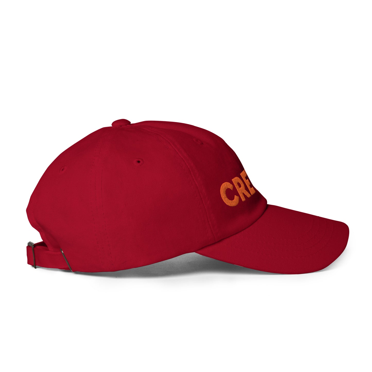 Crete Greece Adult Unisex Adjustable Baseball Cap Hat Cranberry