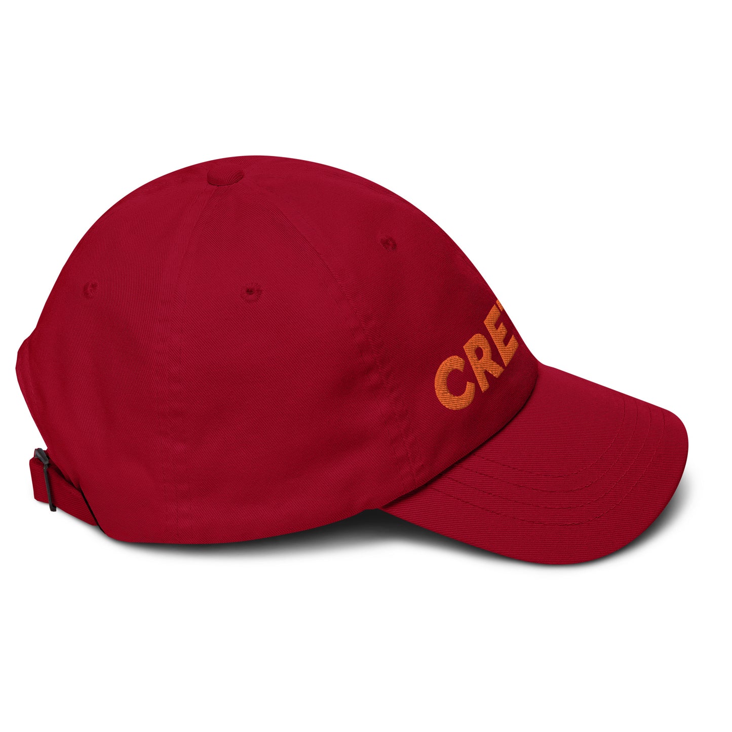 Crete Greece Adult Unisex Adjustable Baseball Cap Hat Cranberry